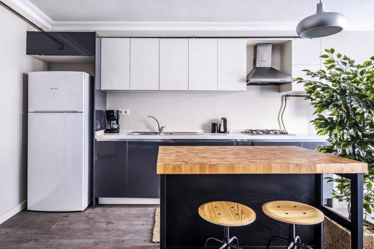איסטמבול Central Flat With Sleek Interior In Sisli מראה חיצוני תמונה