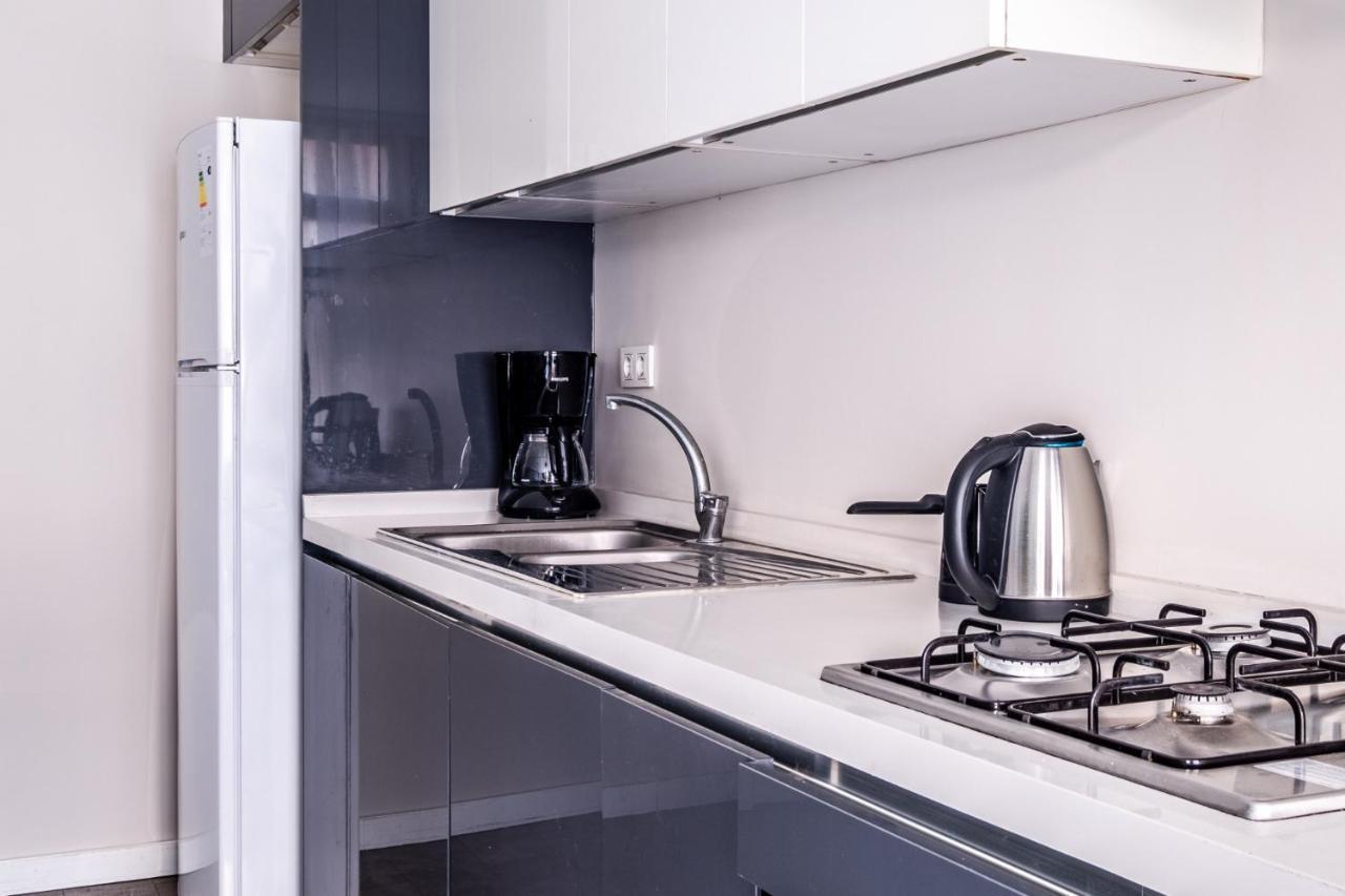 איסטמבול Central Flat With Sleek Interior In Sisli מראה חיצוני תמונה