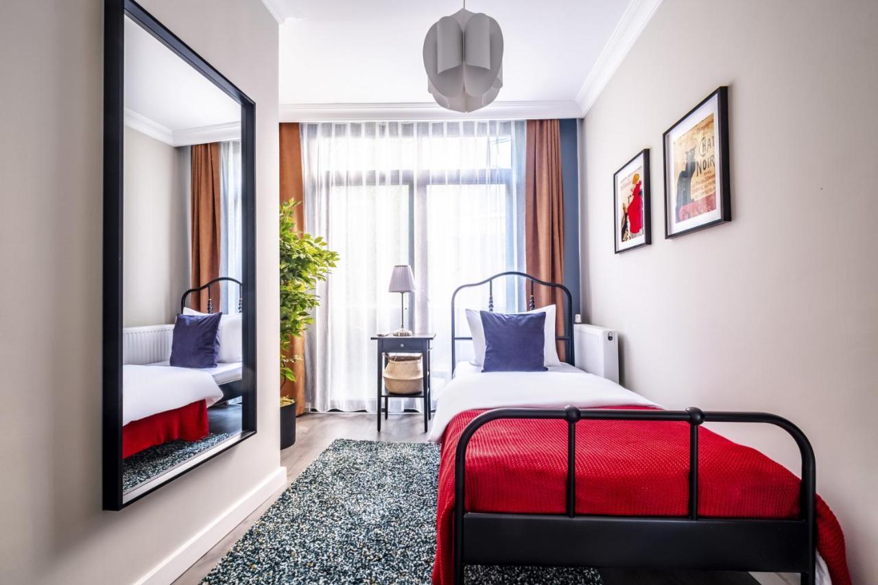 איסטמבול Central Flat With Sleek Interior In Sisli מראה חיצוני תמונה