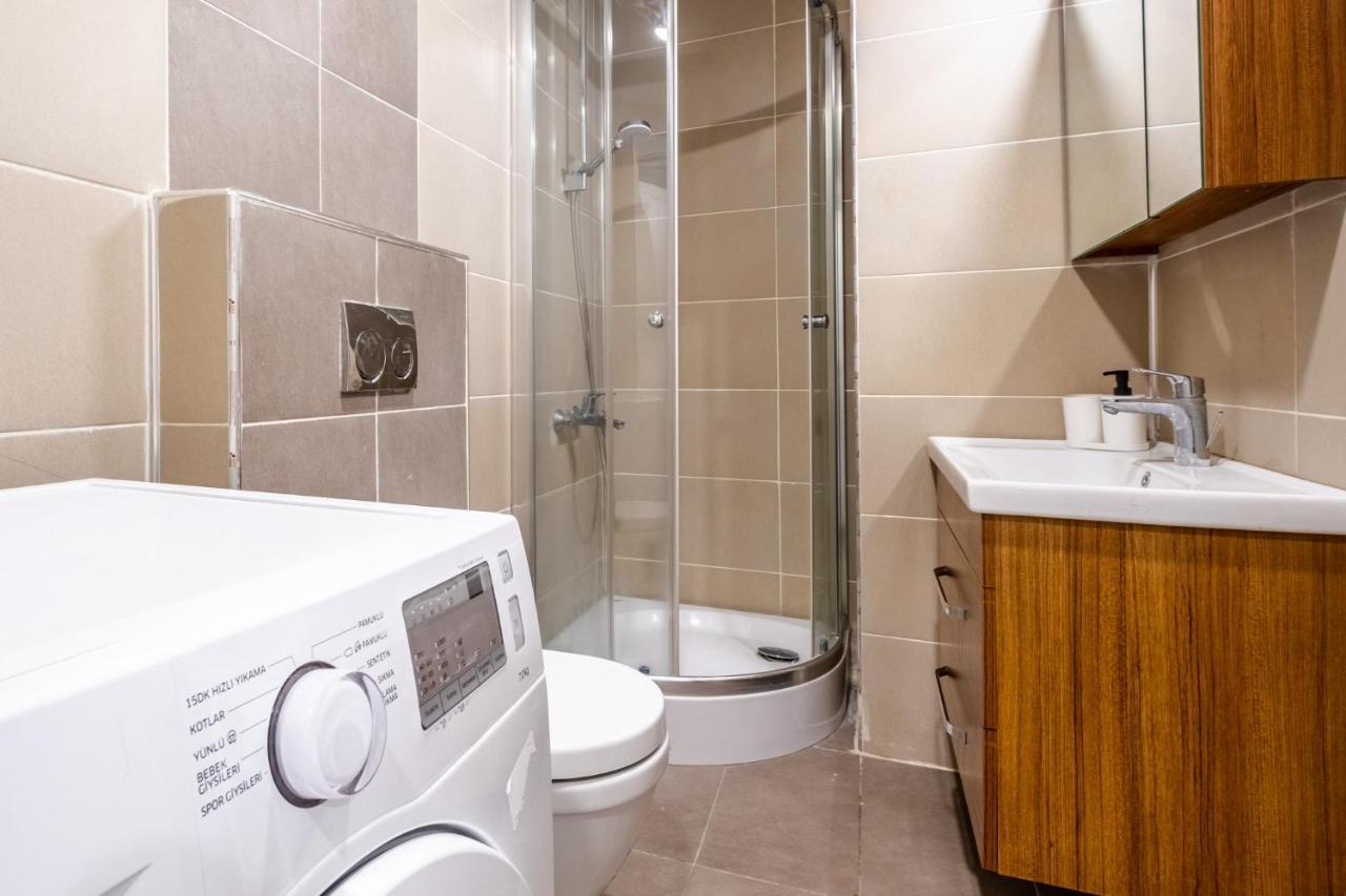 איסטמבול Central Flat With Sleek Interior In Sisli מראה חיצוני תמונה